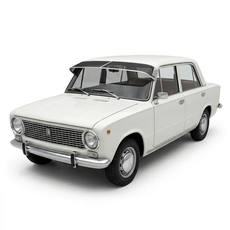 Premium Mesh Windscreen Sunvisor for Fiat 124 (1966 - 1983)