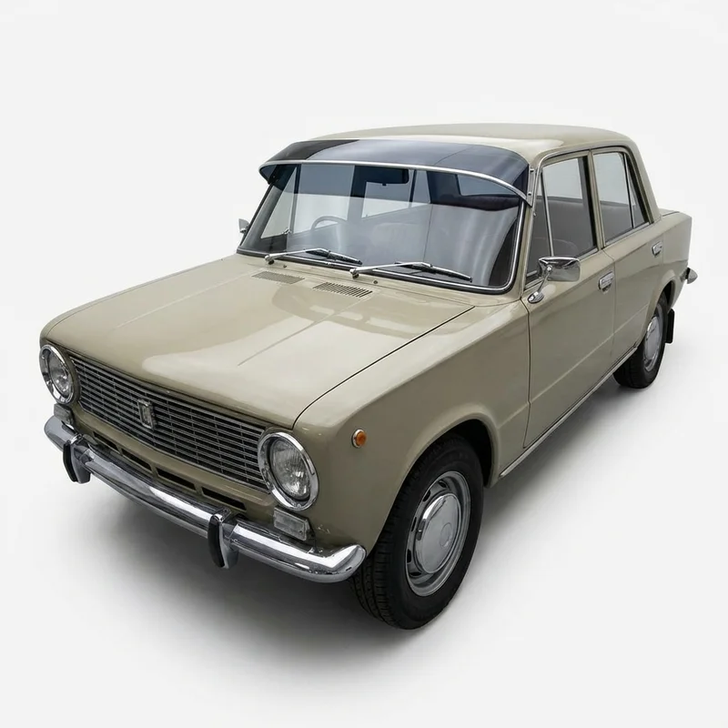 Tinted Acrylic Windscreen Sunvisor for Fiat 124 (1966 - 1983)