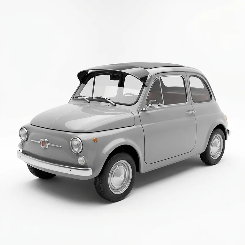 Tinted Acrylic Windscreen Sunvisor for Fiat 500 (1955 - 2019)