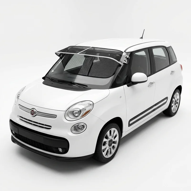 Premium Mesh Windscreen Sunvisor for Fiat 500L (2014 - 2020)