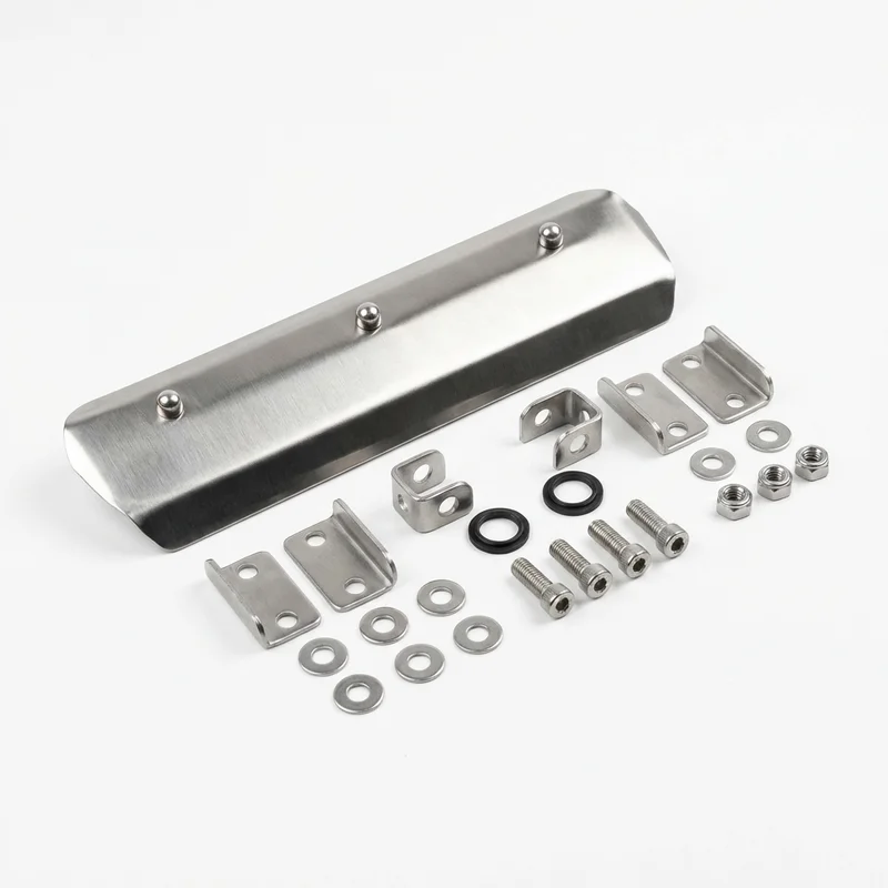 Stainless Steel Mounting Bracket Kit for Fiat 500X (2016 - 2023)