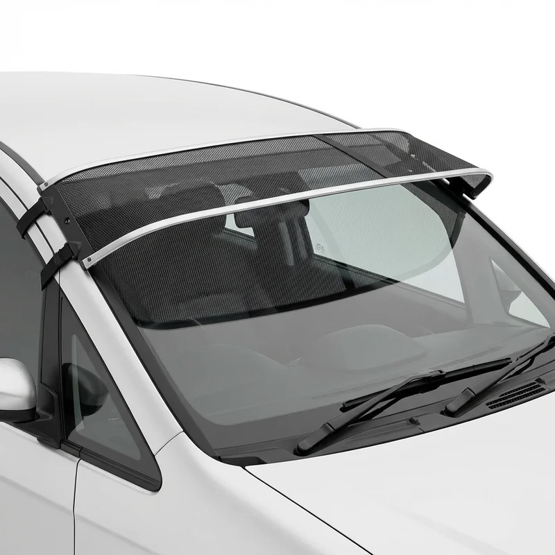 Premium Mesh Windscreen Sunvisor for Fiat Idea (2008 - 2009)