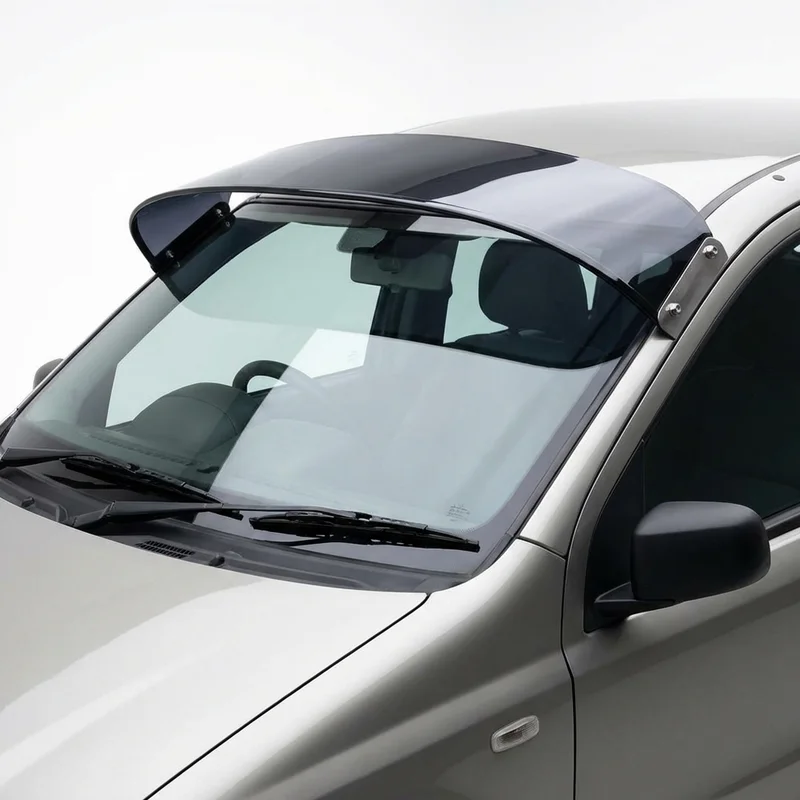 Tinted Acrylic Windscreen Sunvisor for Fiat Panda (2007 - 2012)