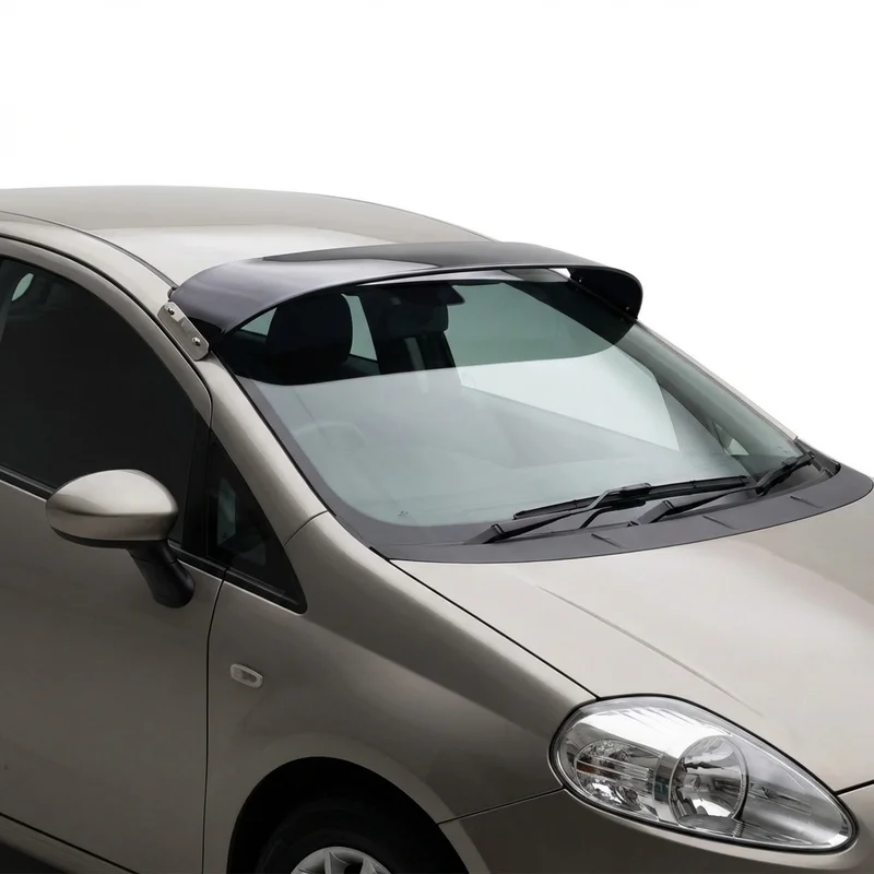 Tinted Acrylic Windscreen Sunvisor for Fiat Punto (2007 - 2013)