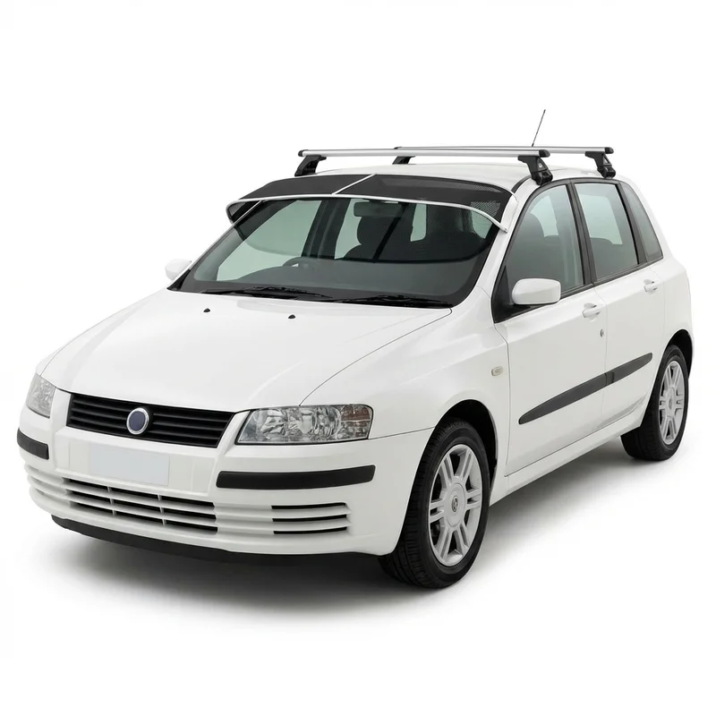 Premium Mesh Windscreen Sunvisor for Fiat Stilo (2007 - 2007)