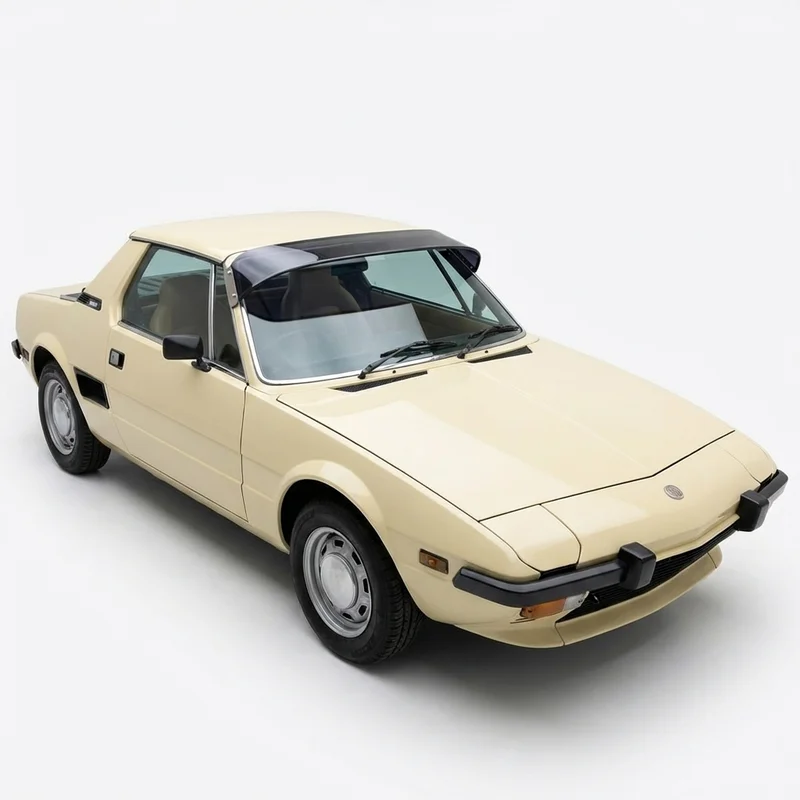 Tinted Acrylic Windscreen Sunvisor for Fiat X-1/9 (1974 - 1983)