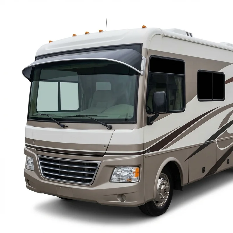 Tinted Acrylic Windscreen Sunvisor for Fleetwood Jamboree (2019 - 2019)