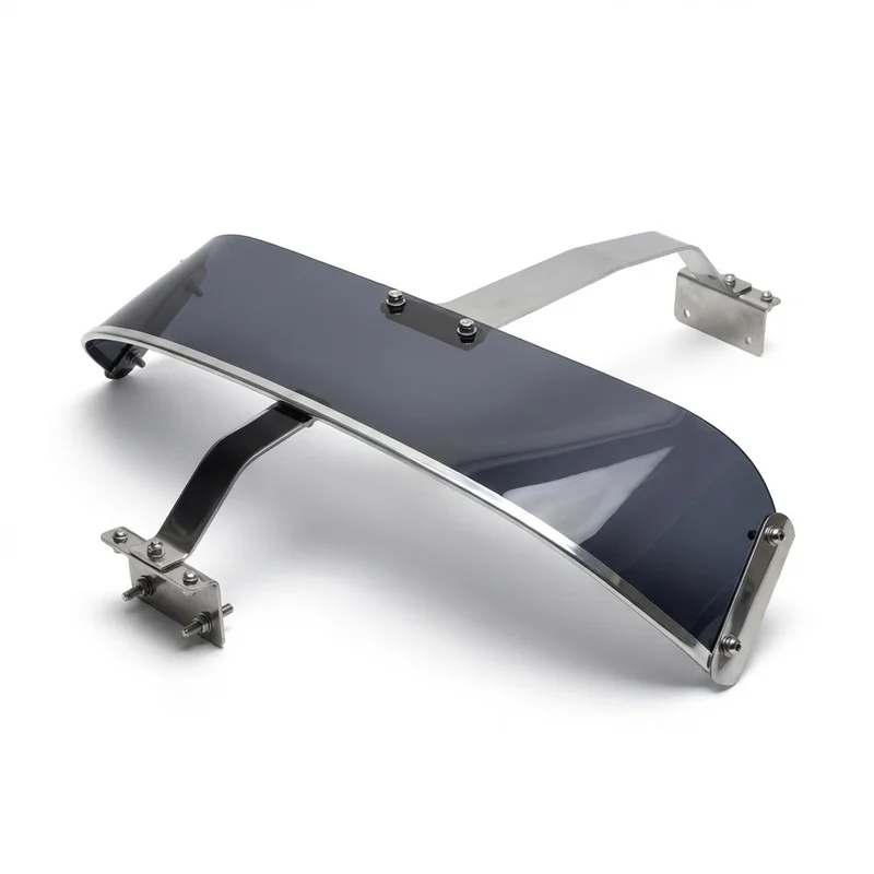 Tinted Acrylic Windscreen Sunvisor for Ford Aspire (1994 - 1997)