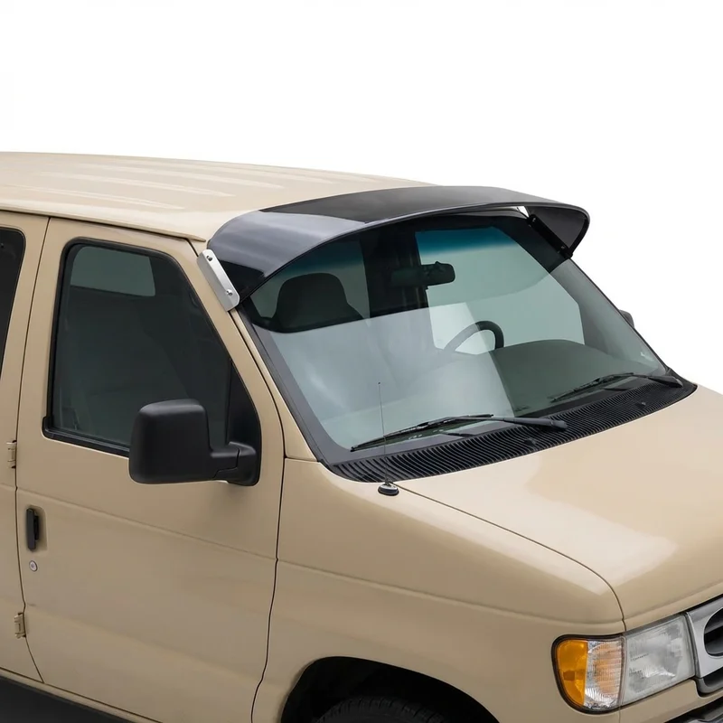 Tinted Acrylic Windscreen Sunvisor for Ford Club Wagon (1995 - 1998)