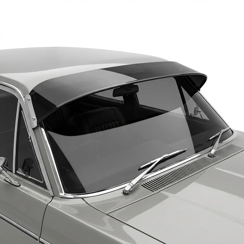 Tinted Acrylic Windscreen Sunvisor for Ford Custom 500 (1969 - 1977)