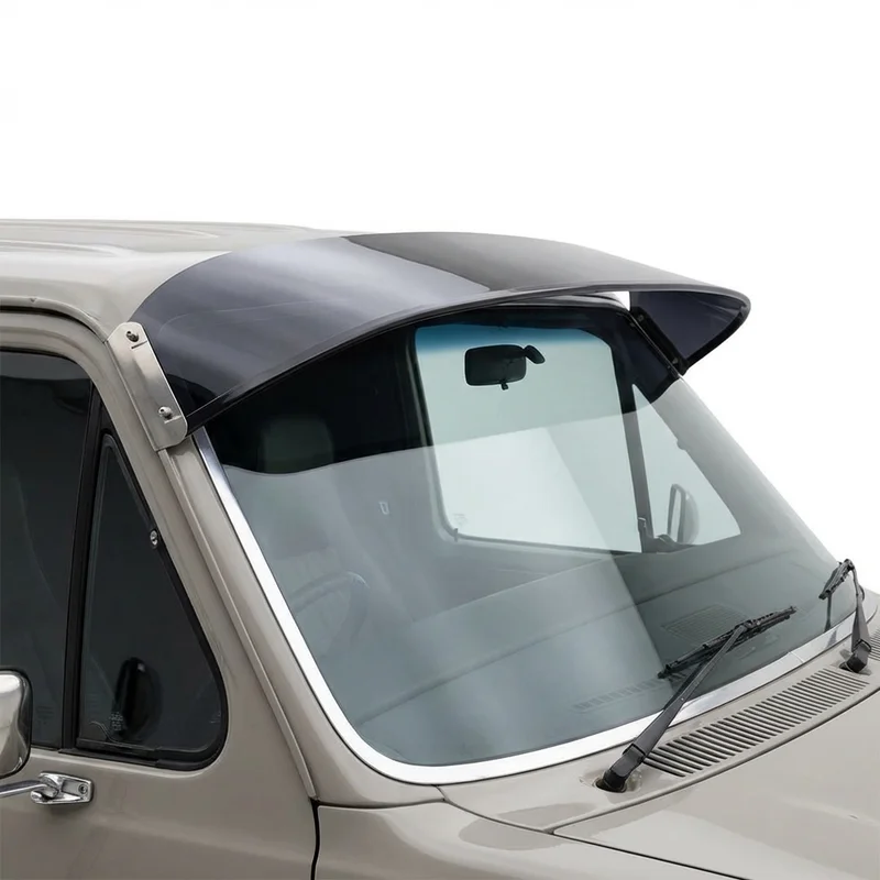 Tinted Acrylic Windscreen Sunvisor for Ford Custom (1969 - 1972)