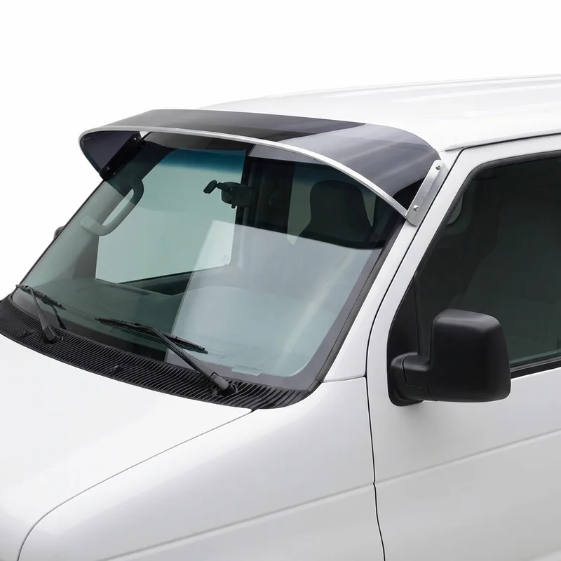 Tinted Acrylic Windscreen Sunvisor for Ford E-150 Econoline (1975 - 2008)
