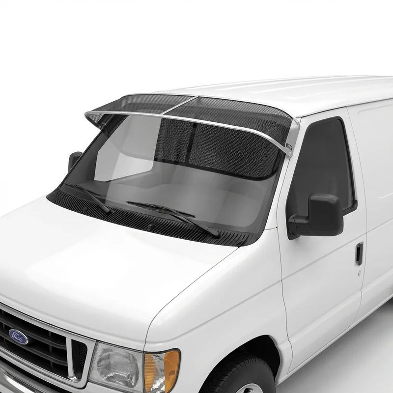Premium Mesh Windscreen Sunvisor for Ford E-200 Econoline (1969 - 1974)