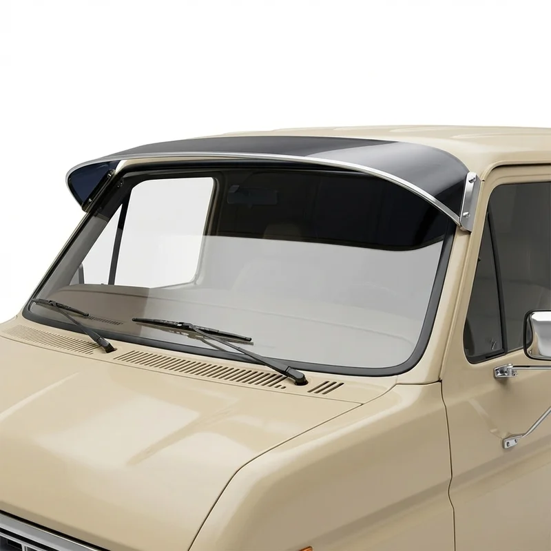 Tinted Acrylic Windscreen Sunvisor for Ford E-200 Econoline (1969 - 1974)