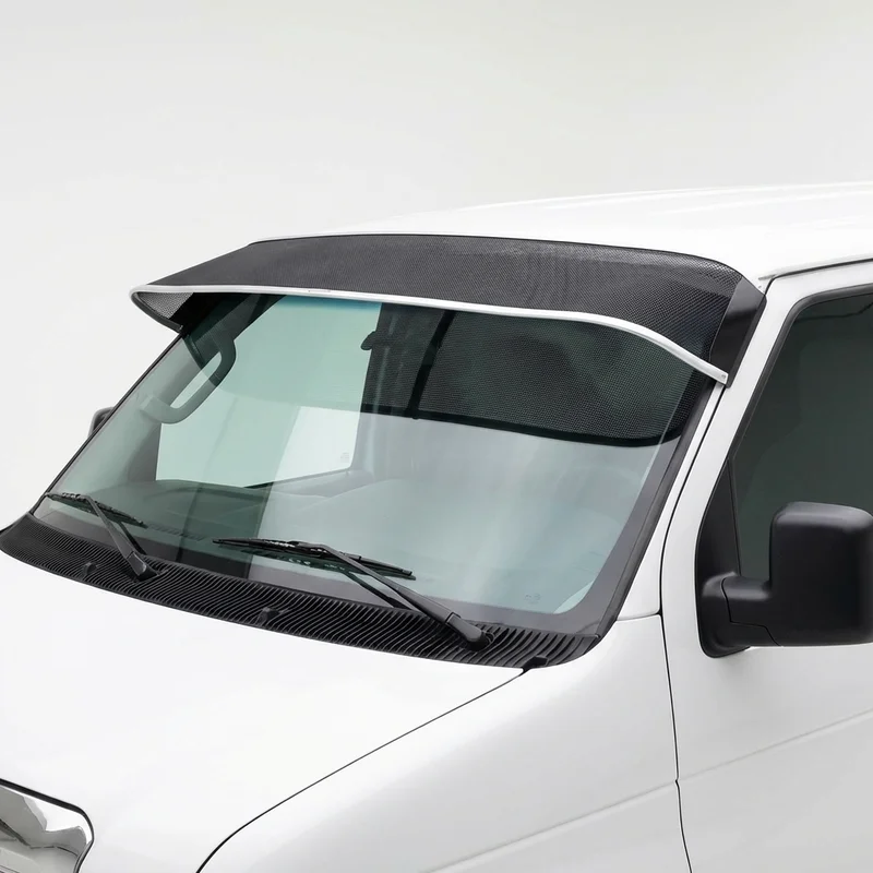 Premium Mesh Windscreen Sunvisor for Ford E-350 Econoline (1975 - 2008)