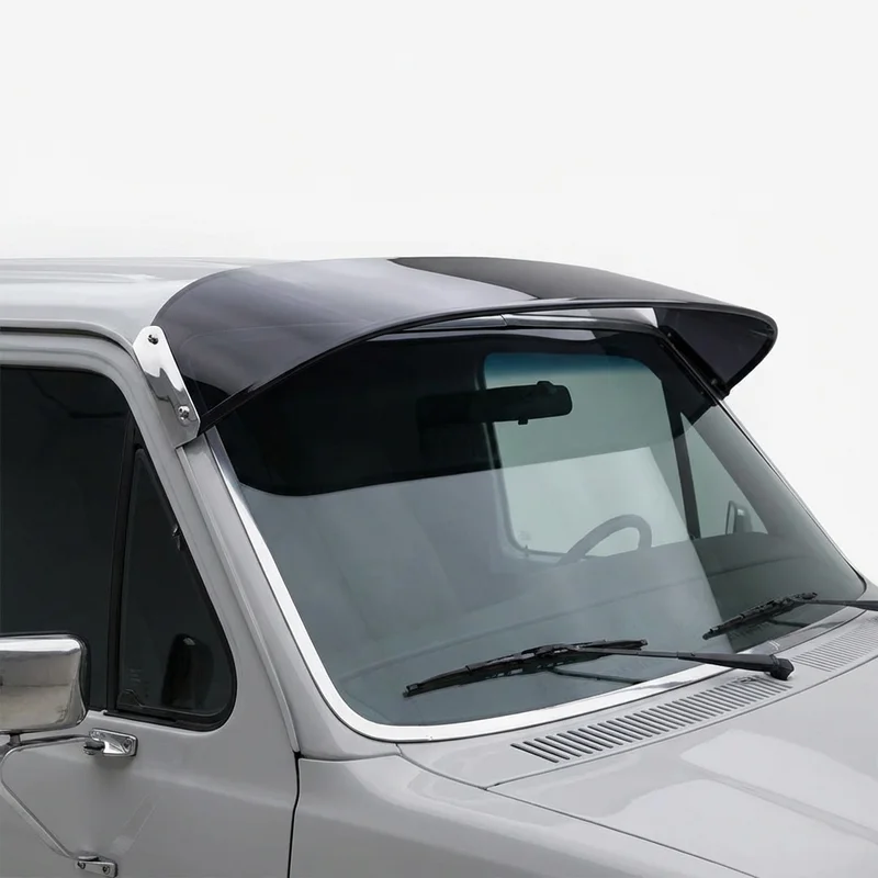 Tinted Acrylic Windscreen Sunvisor for Ford E-350 Econoline (1975 - 2008)