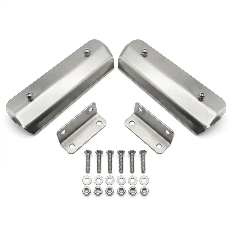 Stainless Steel Mounting Bracket Kit for Ford E-350 Super Duty (1999 - 2025)