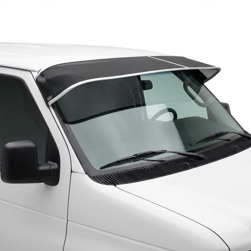 Premium Mesh Windscreen Sunvisor for Ford E-350 Super Duty (1999 - 2025)