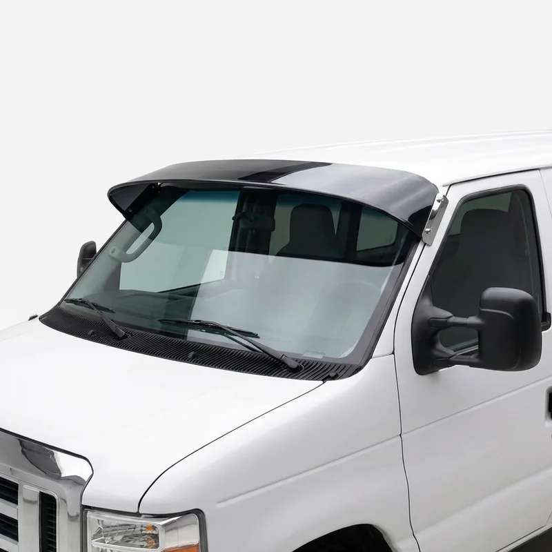 Tinted Acrylic Windscreen Sunvisor for Ford E-450 Super Duty (2003 - 2025)