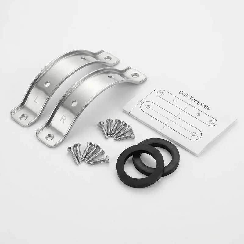 Stainless Steel Mounting Bracket Kit for Ford E-Transit (2022 - 2025)