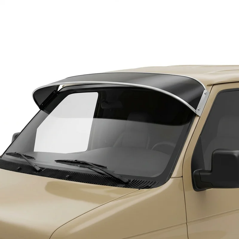 Tinted Acrylic Windscreen Sunvisor for Ford Econoline Super Duty (1996 - 1999)