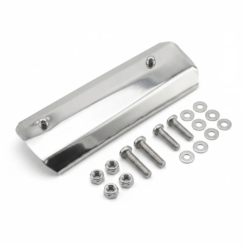 Stainless Steel Mounting Bracket Kit for Ford Elite (1975 - 1976)