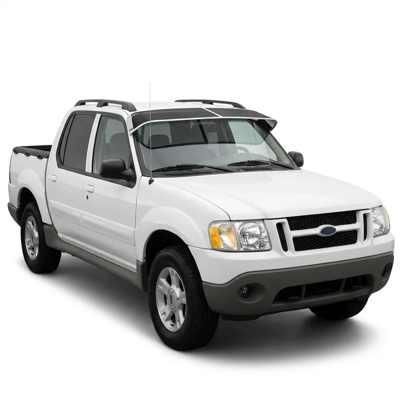 Premium Mesh Windscreen Sunvisor for Ford Explorer Sport Trac (2001 - 2010)