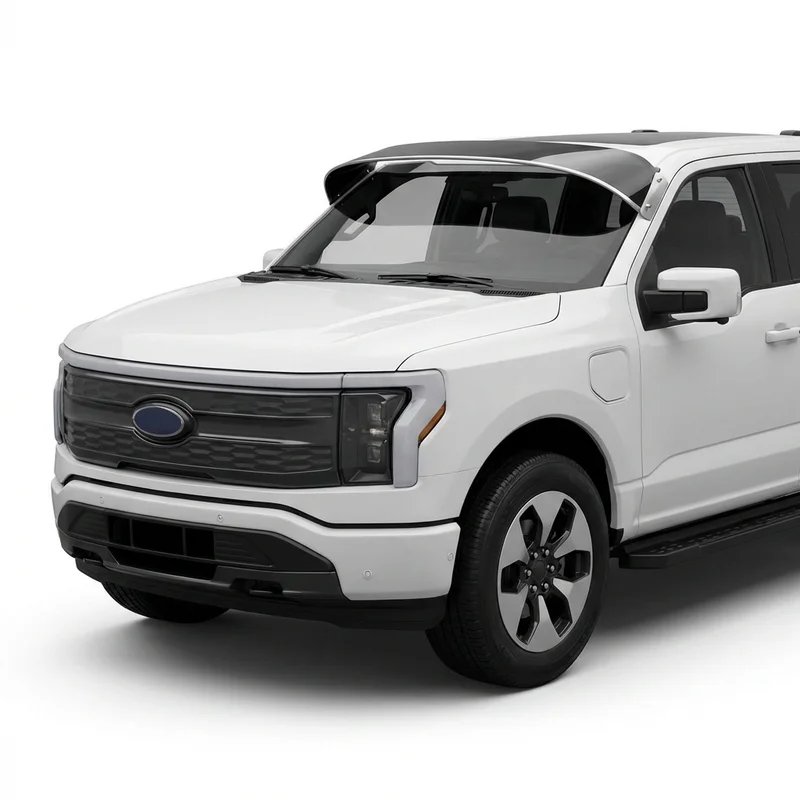 Tinted Acrylic Windscreen Sunvisor for Ford F-150 Lightning (2022 - 2025)