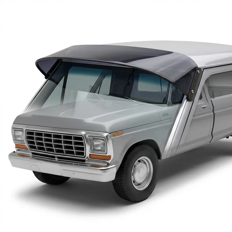 Tinted Acrylic Windscreen Sunvisor for Ford F-150 (1975 - 2025)
