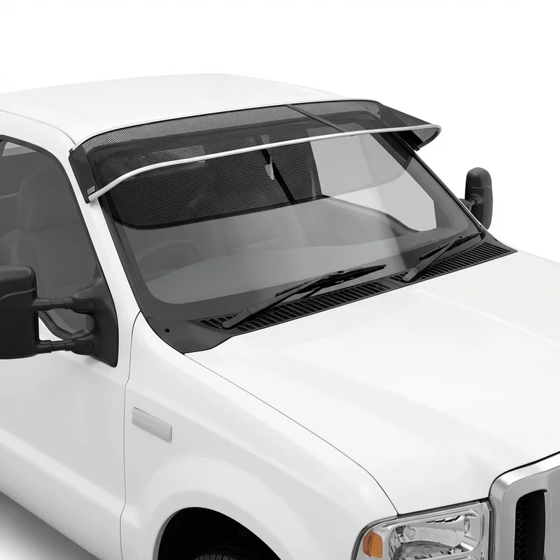 Premium Mesh Windscreen Sunvisor for Ford F-250 HD (1997 - 1997)