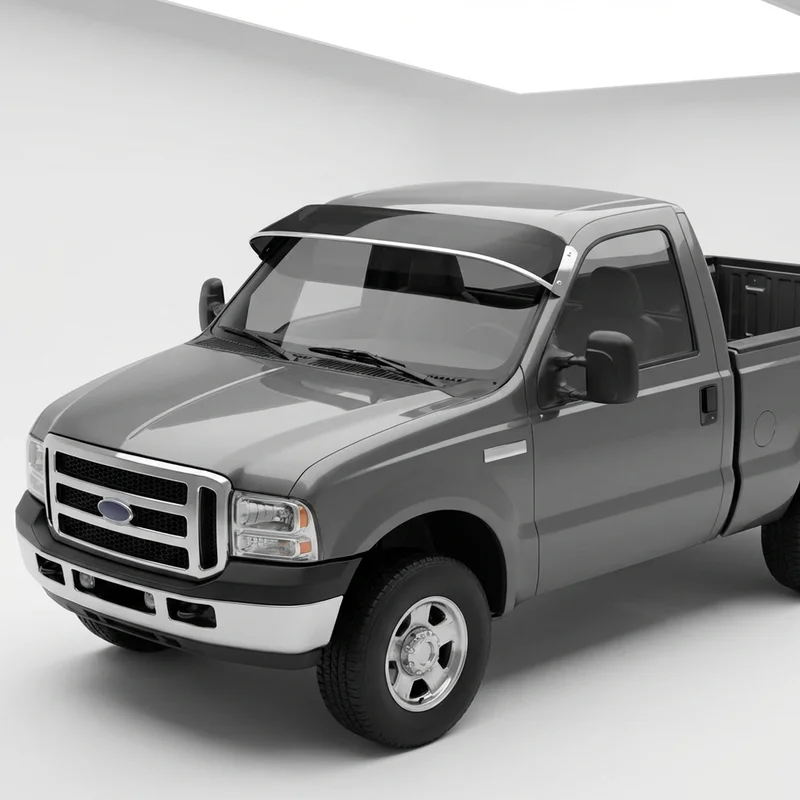 Tinted Acrylic Windscreen Sunvisor for Ford F-250 (1961 - 2009)