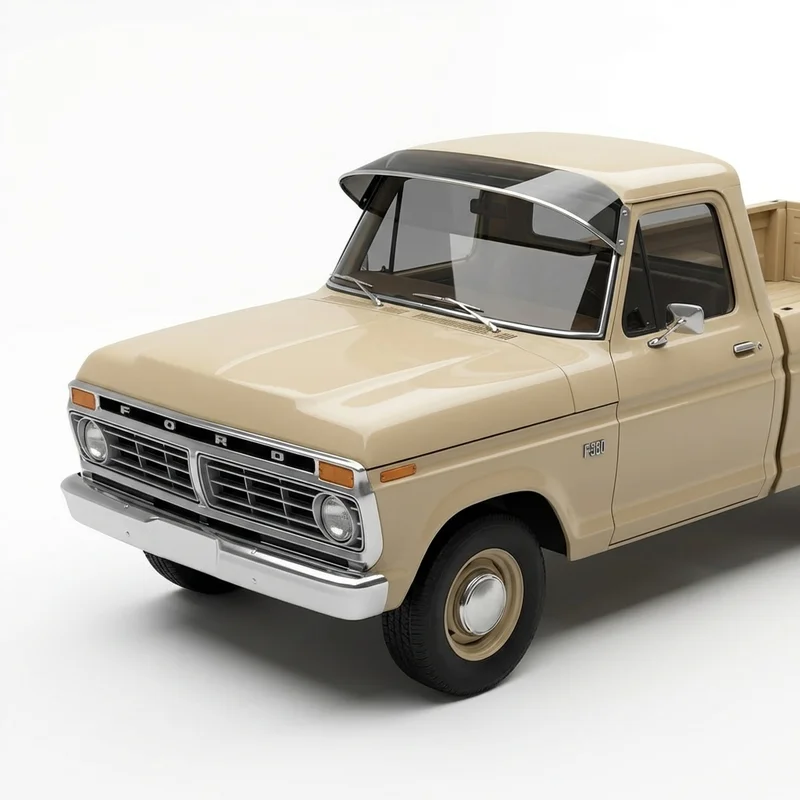 Tinted Acrylic Windscreen Sunvisor for Ford F-350 (1961 - 2016)