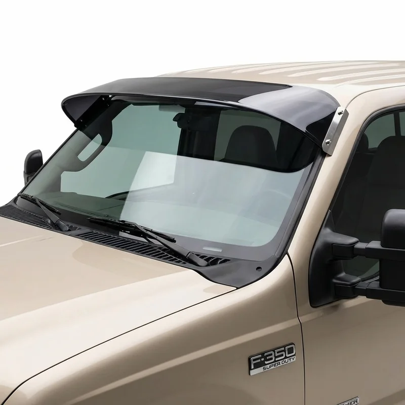 Tinted Acrylic Windscreen Sunvisor for Ford F-350 Super Duty (1999 - 2025)
