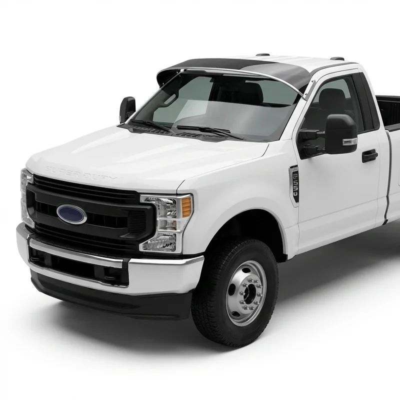 Tinted Acrylic Windscreen Sunvisor for Ford F-550 Super Duty (1999 - 2025)
