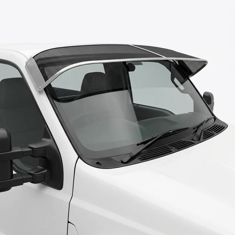 Premium Mesh Windscreen Sunvisor for Ford F-750 (2000 - 2025)