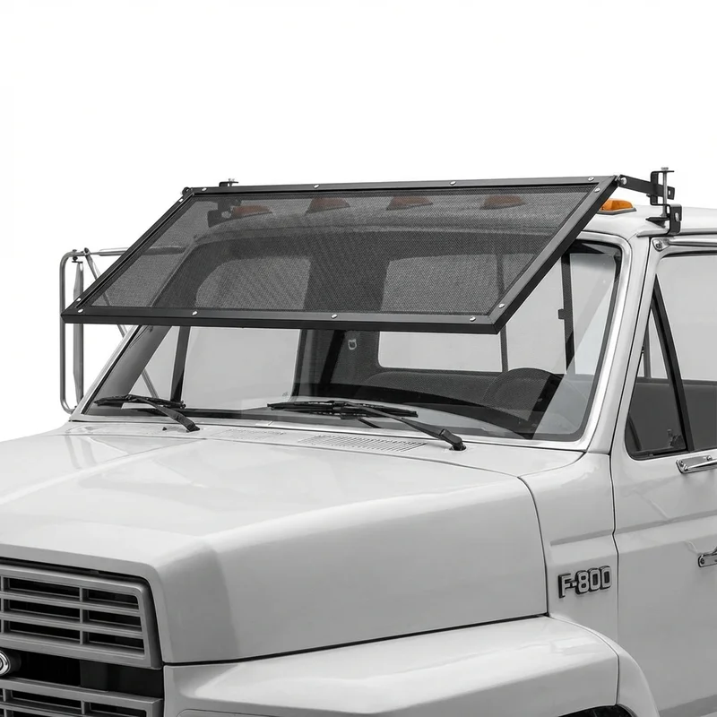 Premium Mesh Windscreen Sunvisor for Ford F-800 (1980 - 1999)