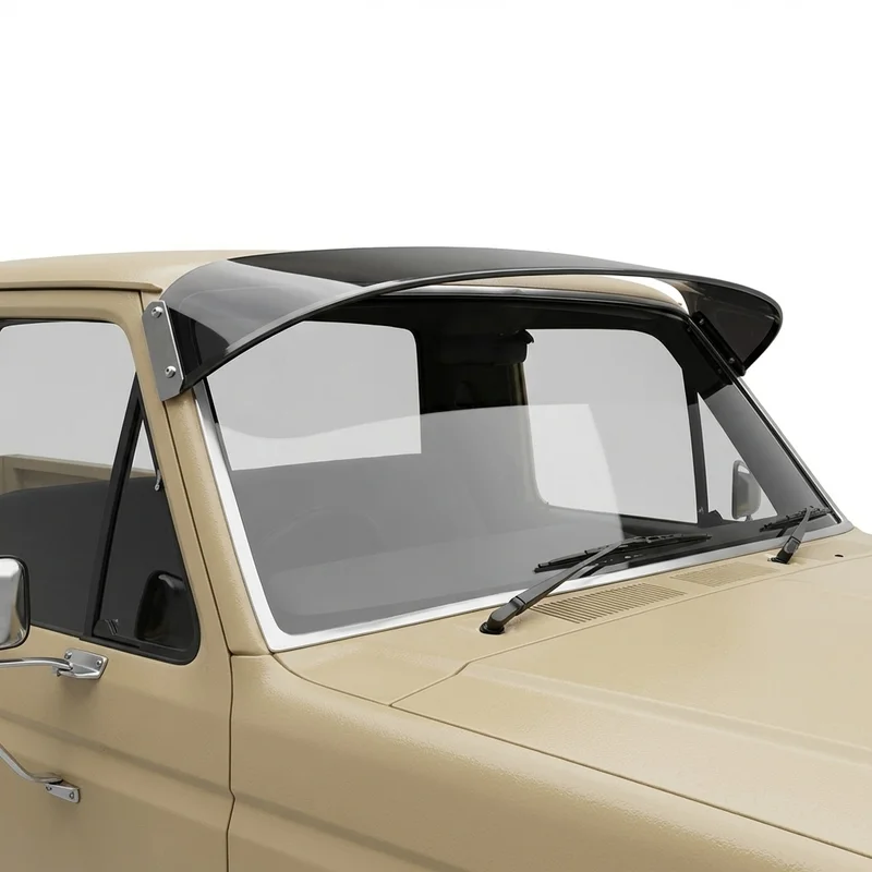 Tinted Acrylic Windscreen Sunvisor for Ford F-8000 (1983 - 1987)
