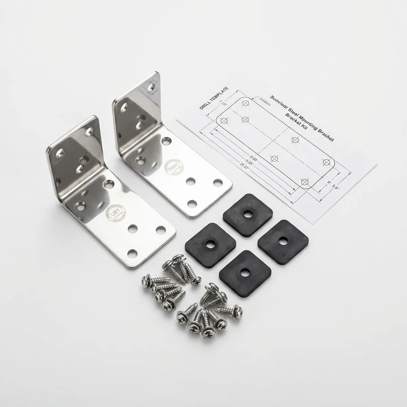 Stainless Steel Mounting Bracket Kit for Ford F-Super Duty (1988 - 1997)