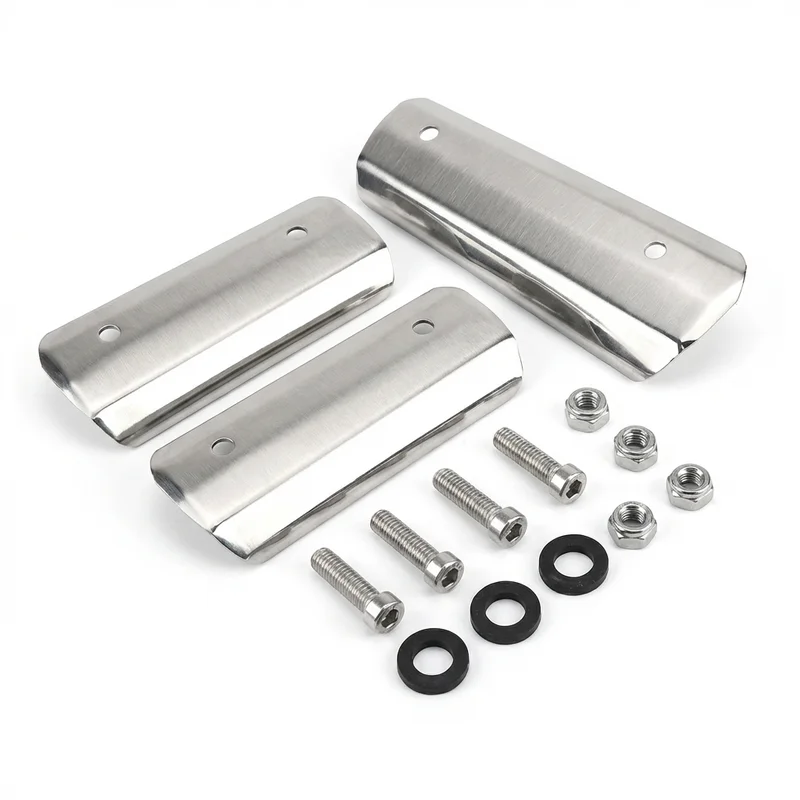 Stainless Steel Mounting Bracket Kit for Ford Figo (2016 - 2021)