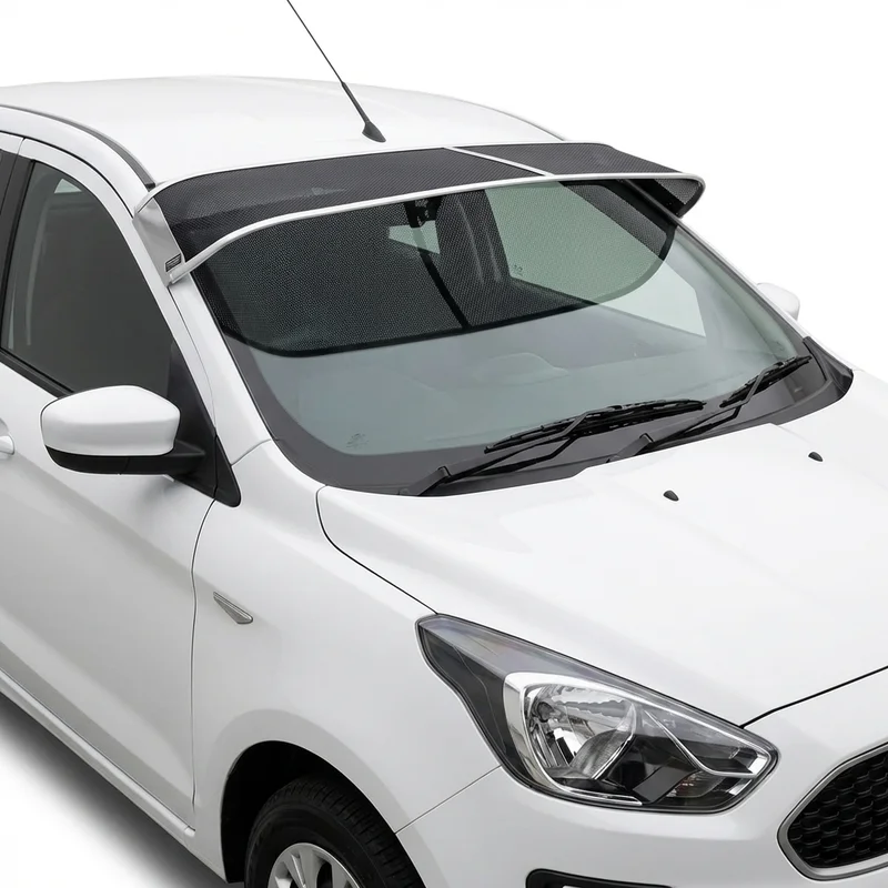 Premium Mesh Windscreen Sunvisor for Ford Figo (2016 - 2021)