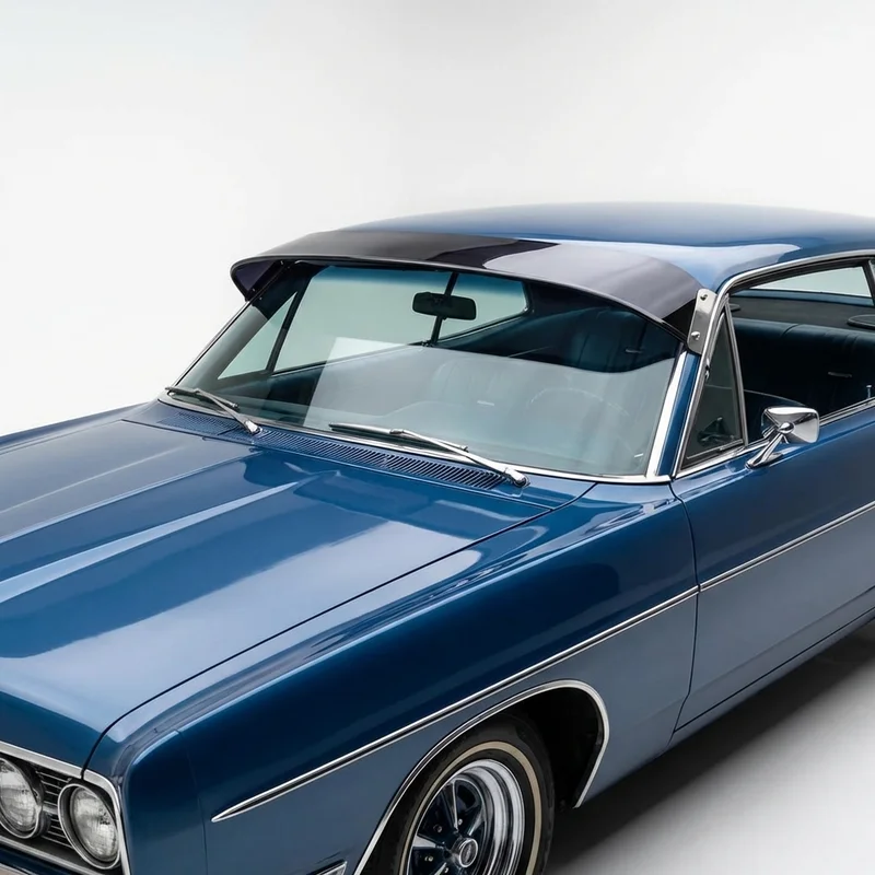 Tinted Acrylic Windscreen Sunvisor for Ford Galaxie 500 (1969 - 1974)