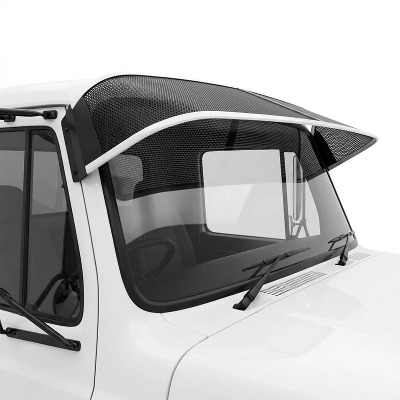 Premium Mesh Windscreen Sunvisor for Ford L8000F (1996 - 1997)