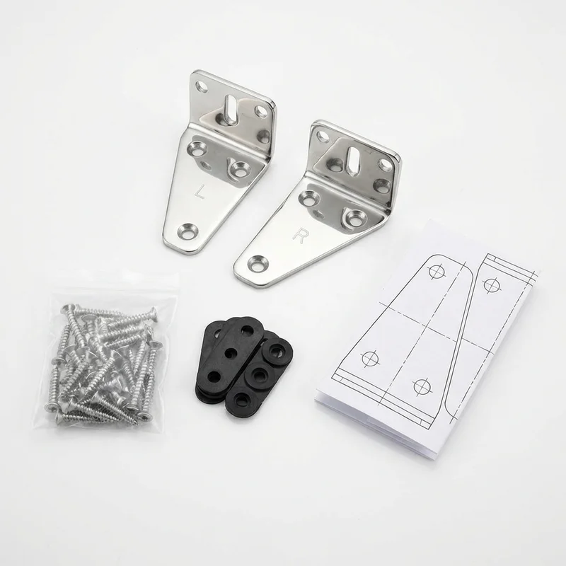 Stainless Steel Mounting Bracket Kit for Ford L9522 (1998 - 1998)