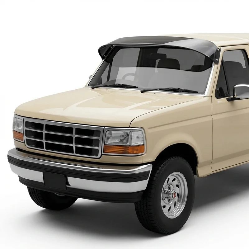 Tinted Acrylic Windscreen Sunvisor for Ford Lobo (1997 - 2021)