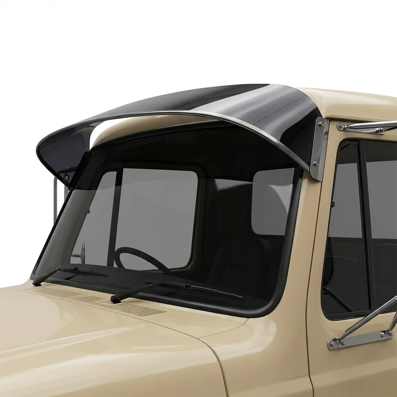 Tinted Acrylic Windscreen Sunvisor for Ford LTS8000F (1996 - 1997)