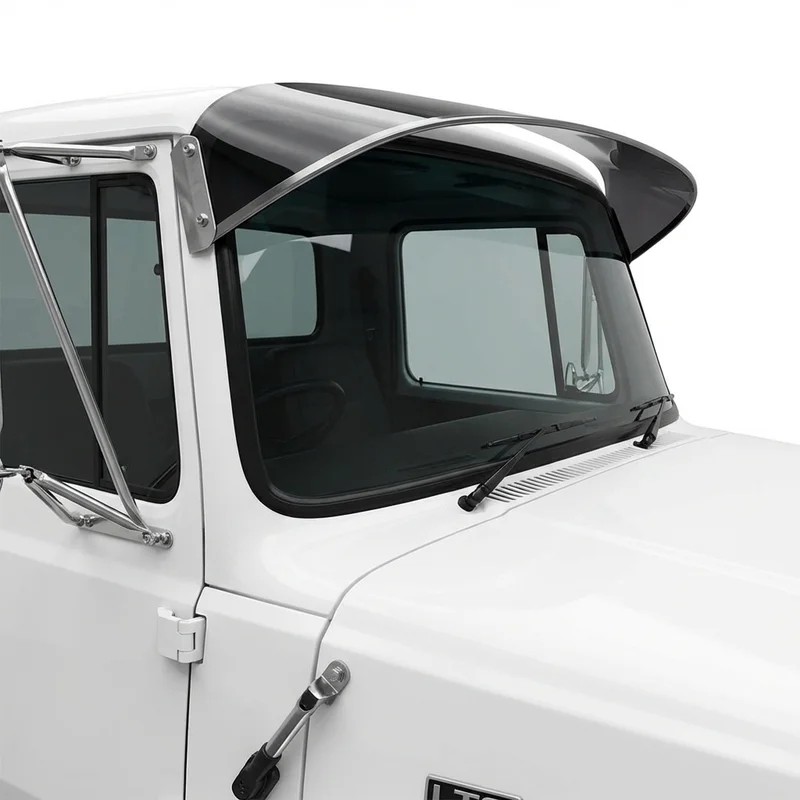 Tinted Acrylic Windscreen Sunvisor for Ford LTS9000 (1996 - 1997)