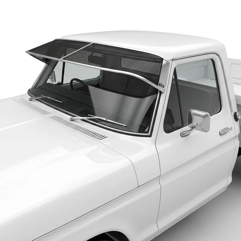 Premium Mesh Windscreen Sunvisor for Ford M-450 (1974 - 1974)