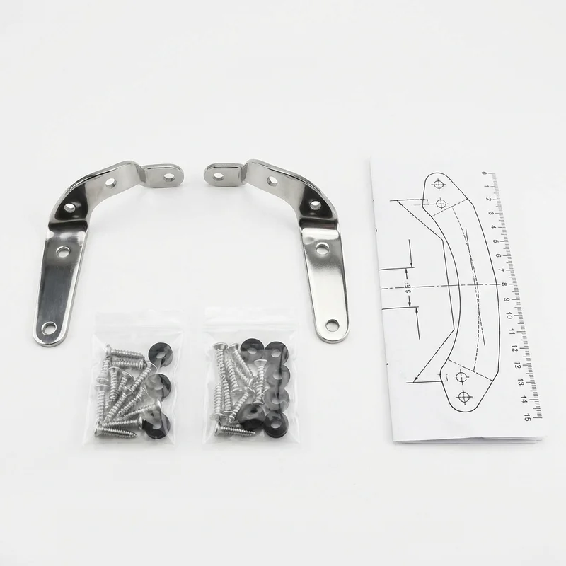 Stainless Steel Mounting Bracket Kit for Ford Maverick (1970 - 2025)