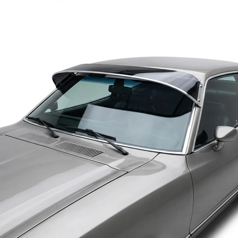 Tinted Acrylic Windscreen Sunvisor for Ford Mustang II (1974 - 1978)