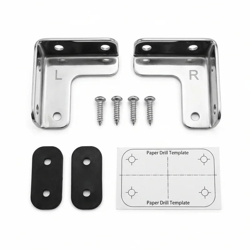 Stainless Steel Mounting Bracket Kit for Ford Mustang Mach-E (2021 - 2025)